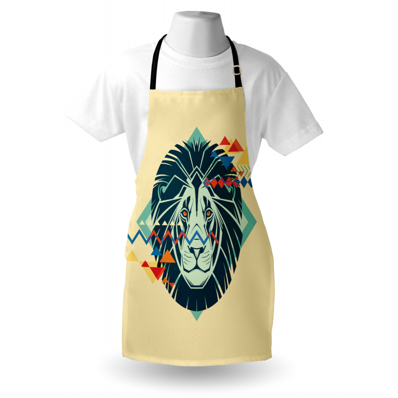 Modern Animal Portrait Apron