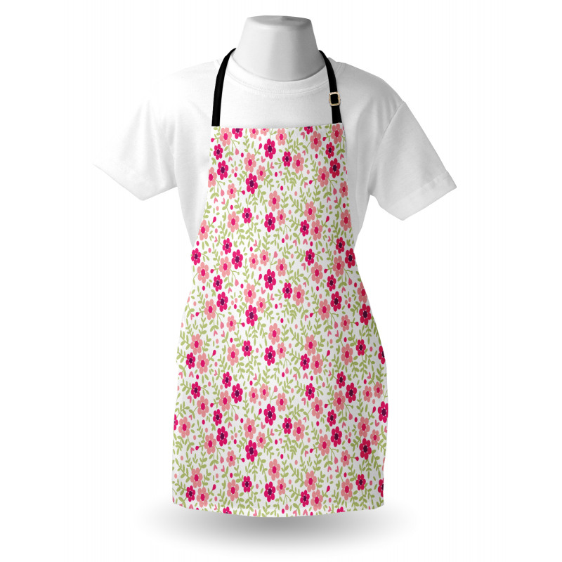 Summer Daisies Pastel Tone Apron