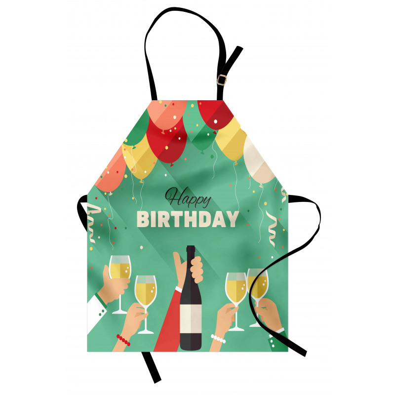 Happy Birthday Greeting Apron