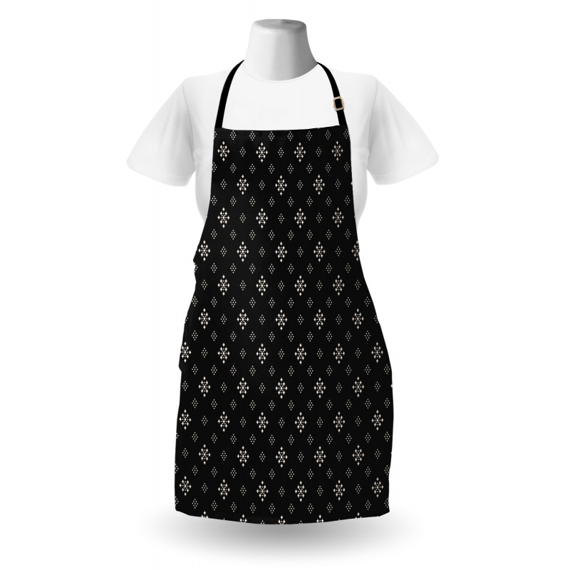 Diamond Shapes Art Apron