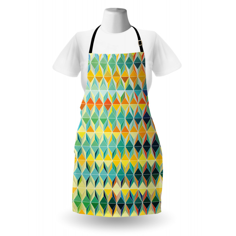 Futuristic Vibrant Design Apron