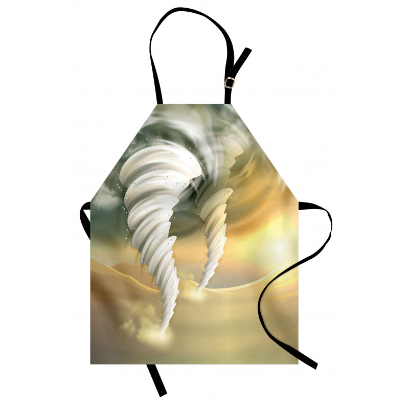 Abstract Hurricane Swirls Apron