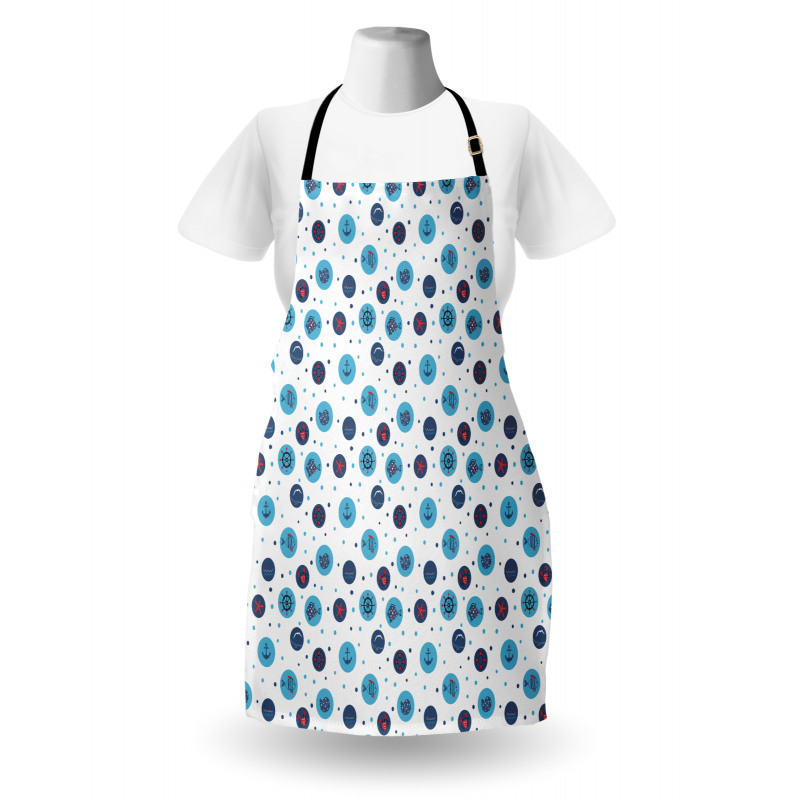 Fishes Anchor Waves Sea Apron