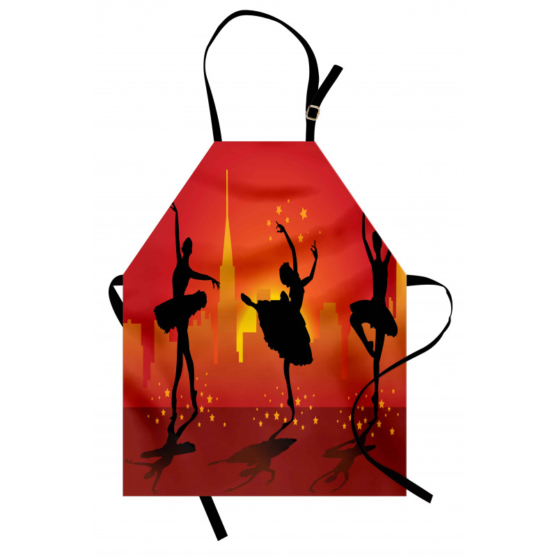 Dancers with Stars Cityscape Apron