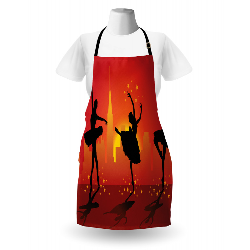 Dancers with Stars Cityscape Apron