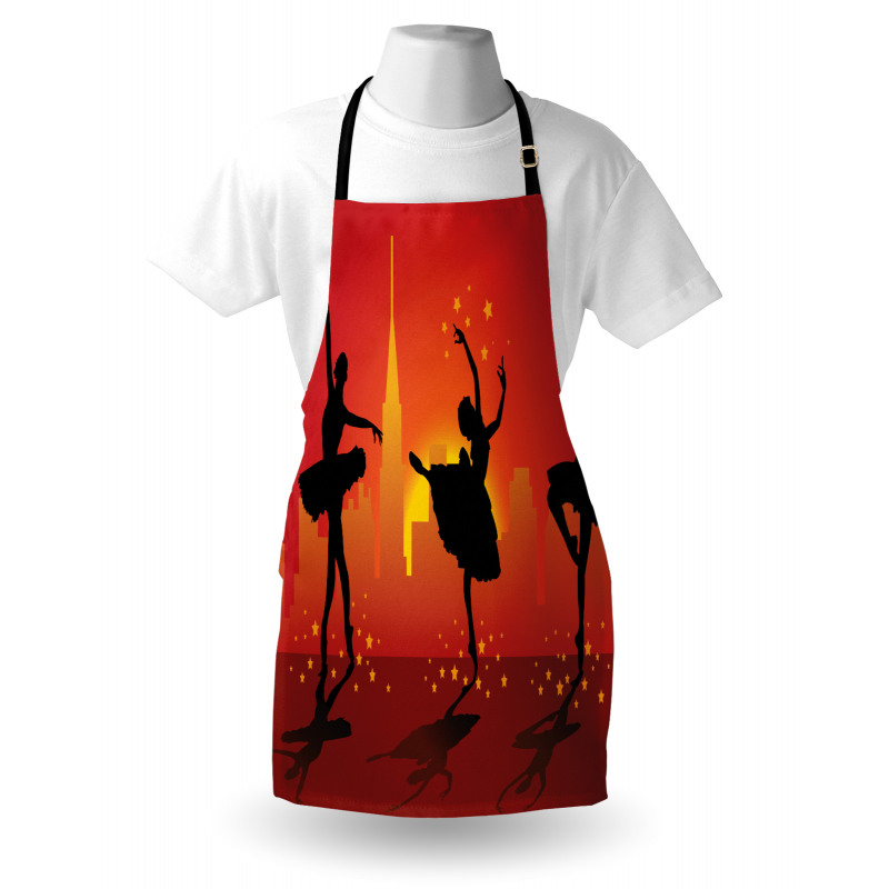 Dancers with Stars Cityscape Apron