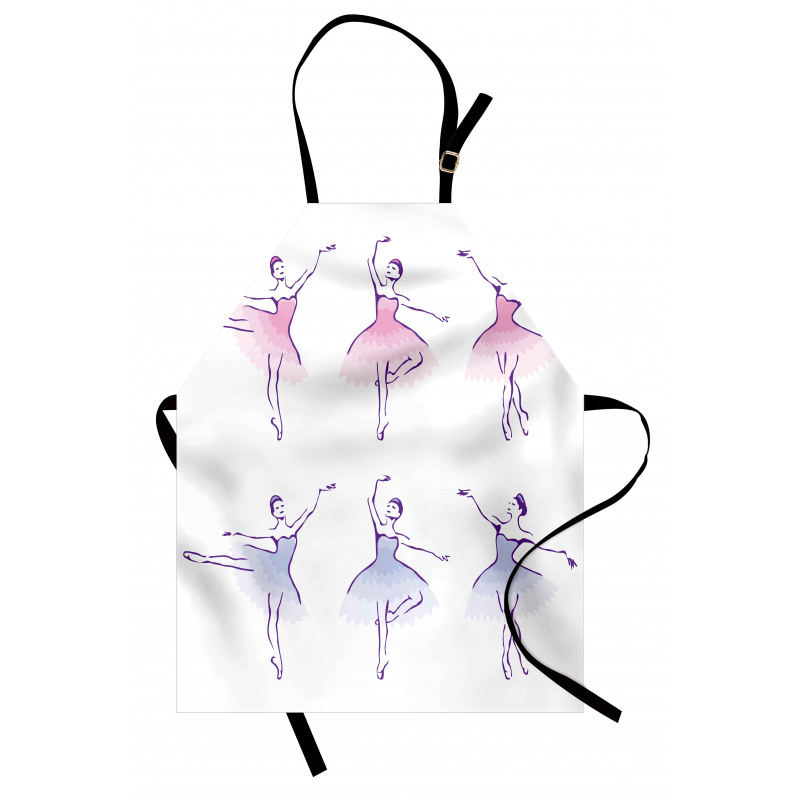 Dancer Women Watercolors Apron