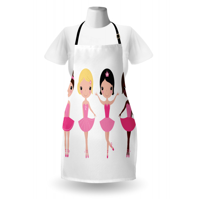 Little Kid Girls in Costumes Apron