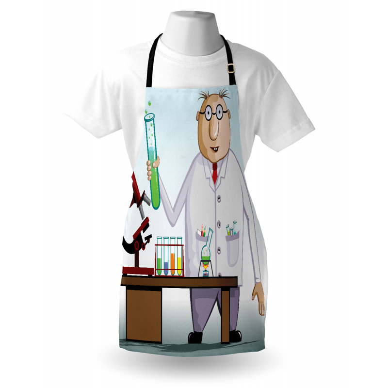 Scientist Chemist Test Tubes Apron