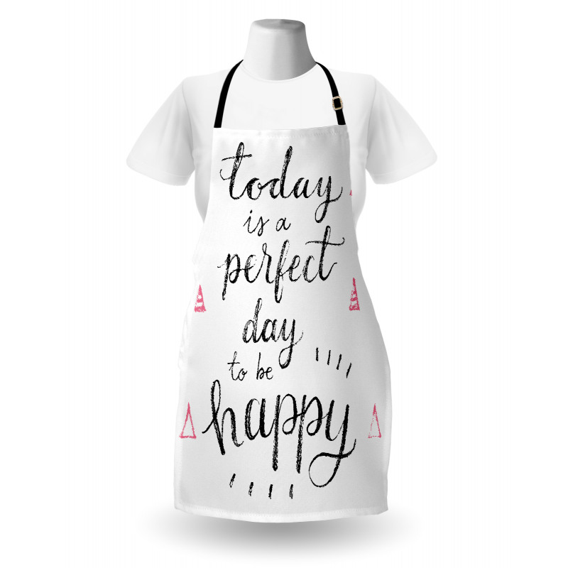 Grunge Inspirational Words Apron