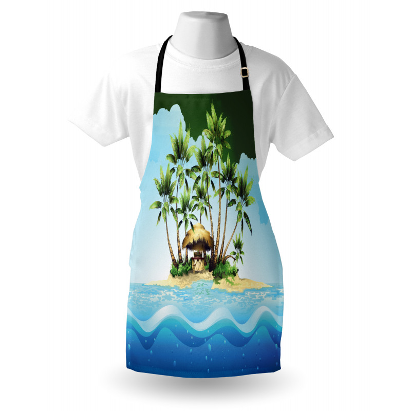 Tropic Lands Coconut Palms Apron