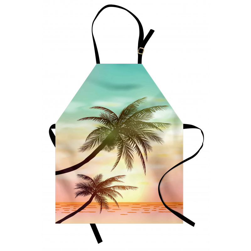 Tropical Horizon Scene Apron