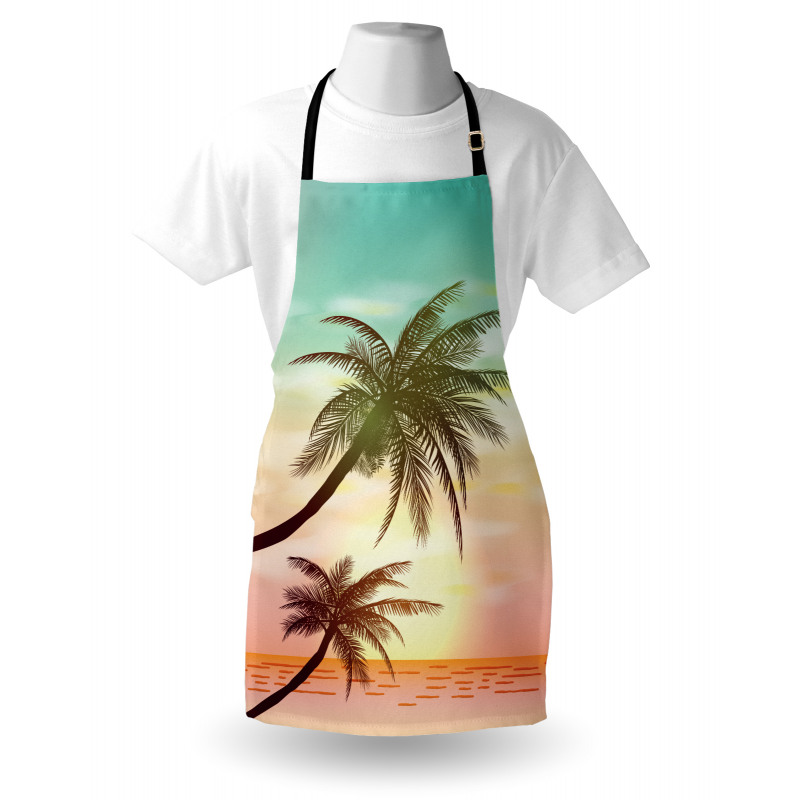 Tropical Horizon Scene Apron