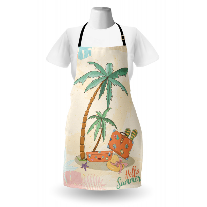 Hello Summer Words Apron