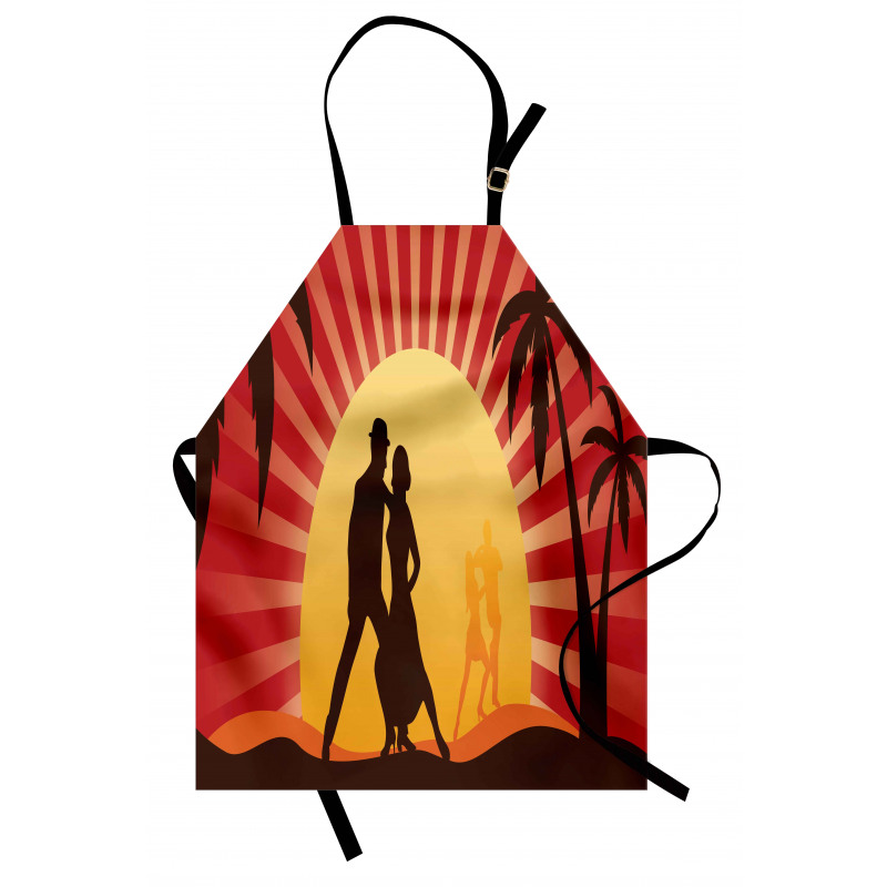 Dancing Tango Couple Apron