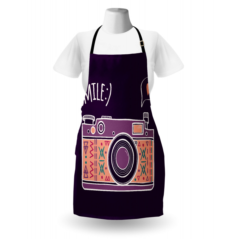 Vintage Old Camera Design Apron