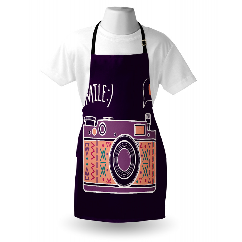 Vintage Old Camera Design Apron