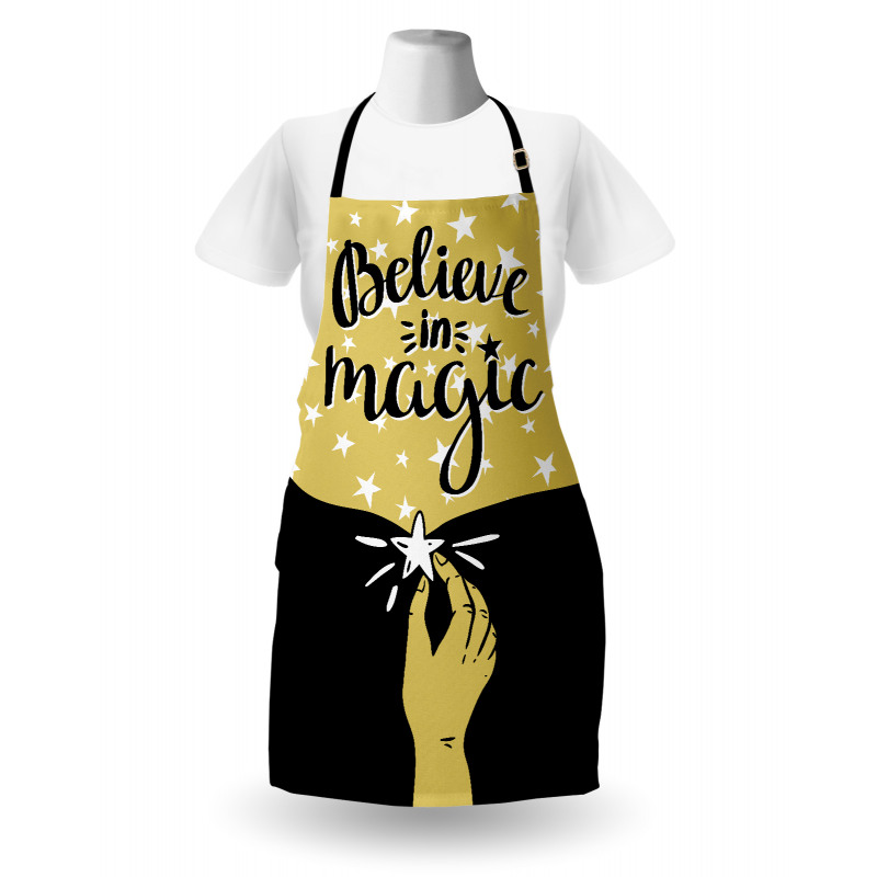 Believe in Magic Lettering Apron