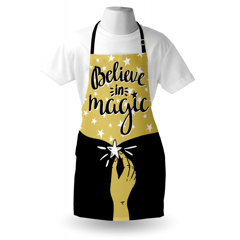 Believe in Magic Lettering Apron