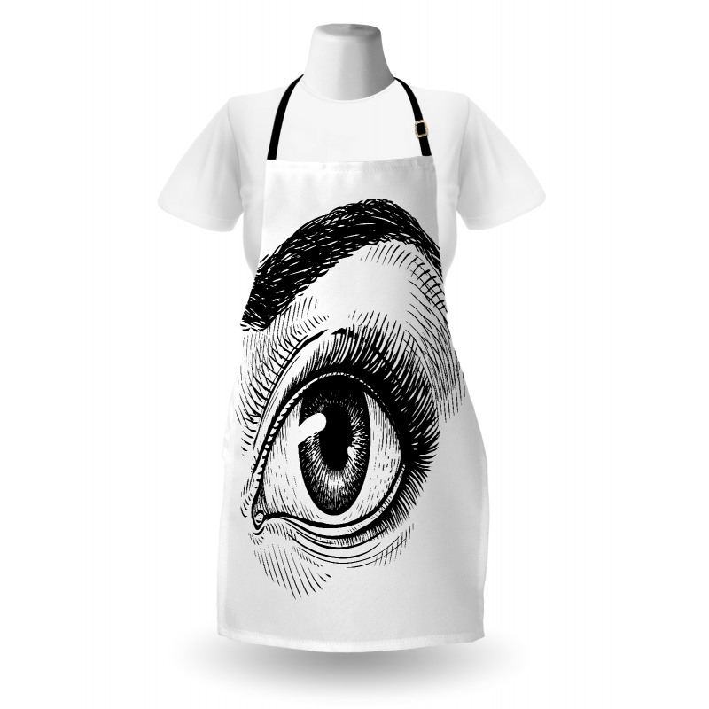 Female Eye Makeup Apron