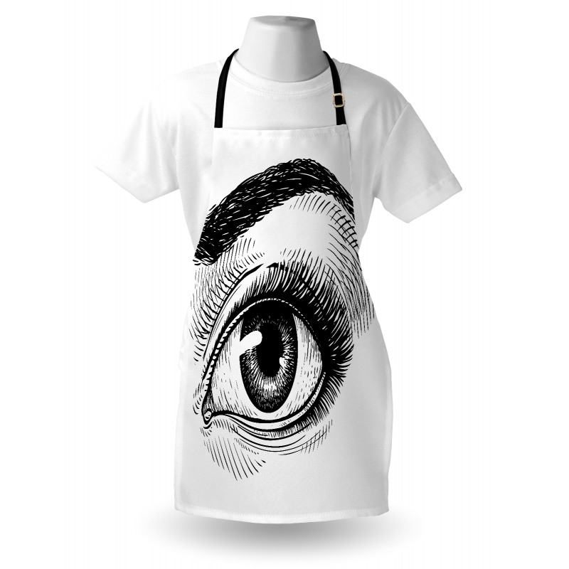 Female Eye Makeup Apron