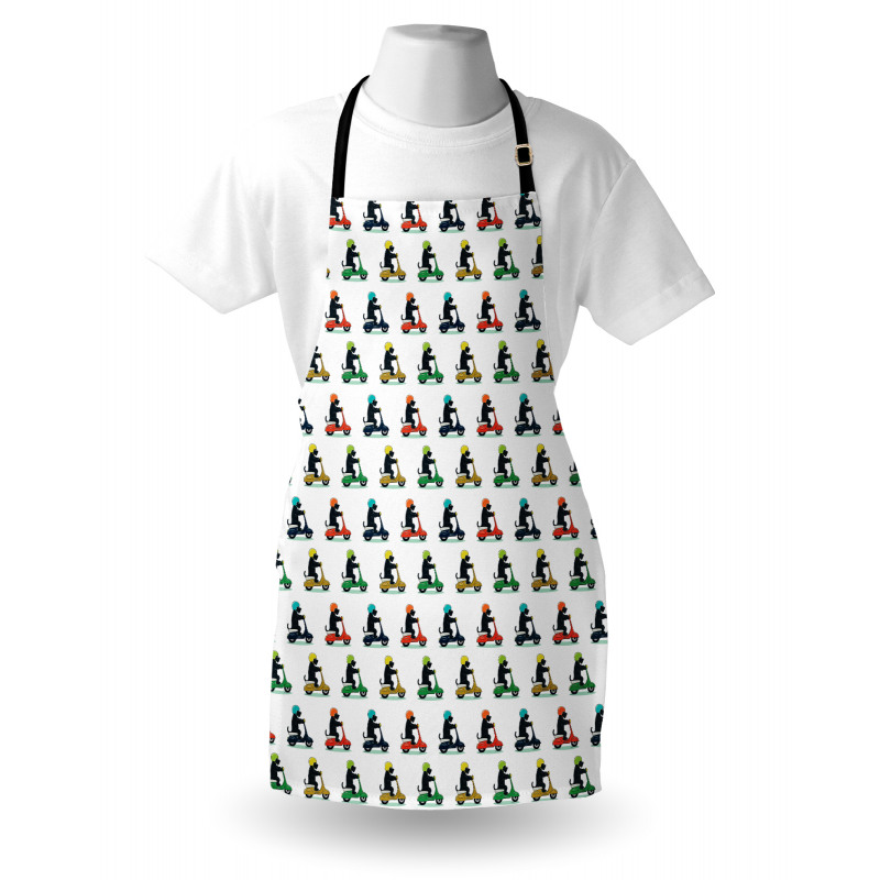 Funky Scottish Terriers Apron