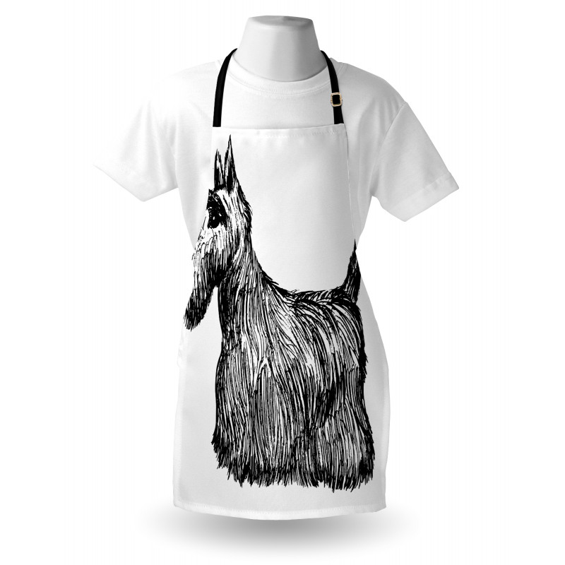 Brush Strokeds Apron