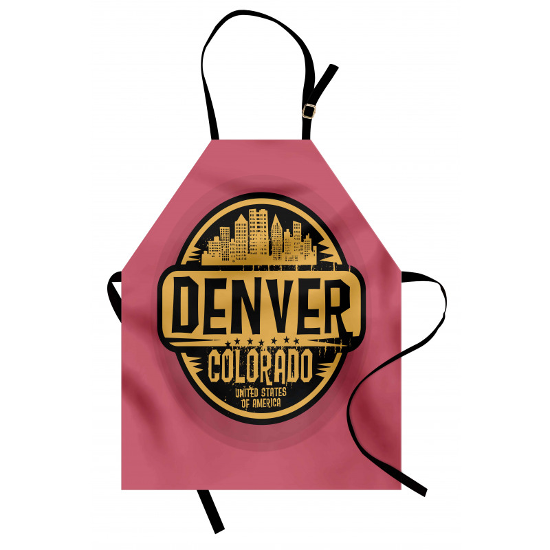 Denver Grunge Urban City Apron