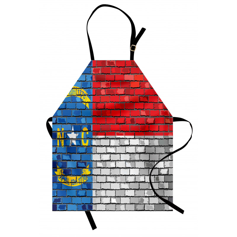 North Carolina Brick Wall Apron