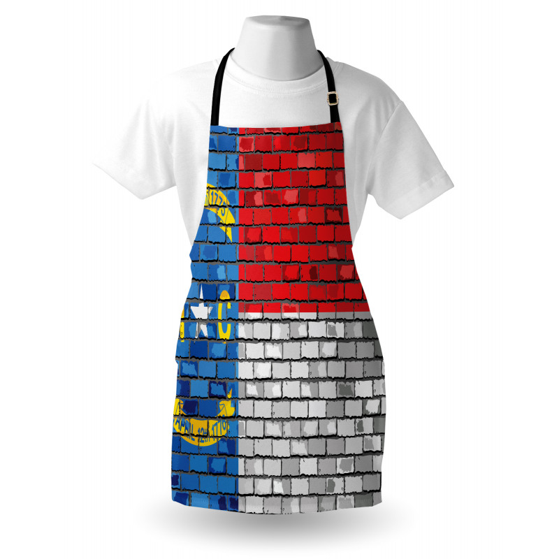 North Carolina Brick Wall Apron