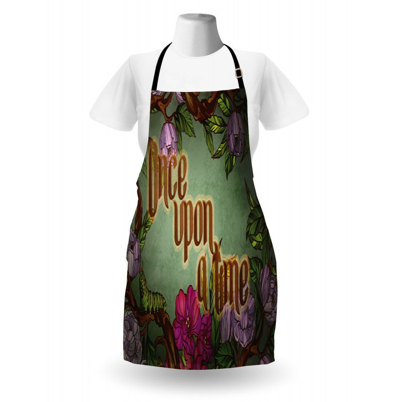 Caterpillar Flower Apron