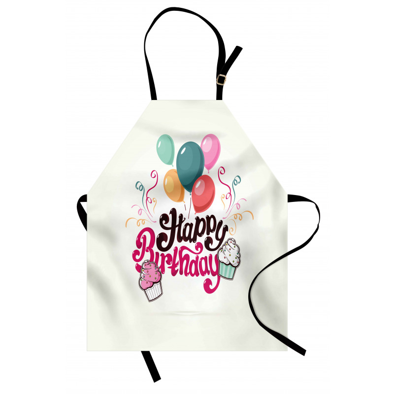 Happy Birthday Party Theme Apron