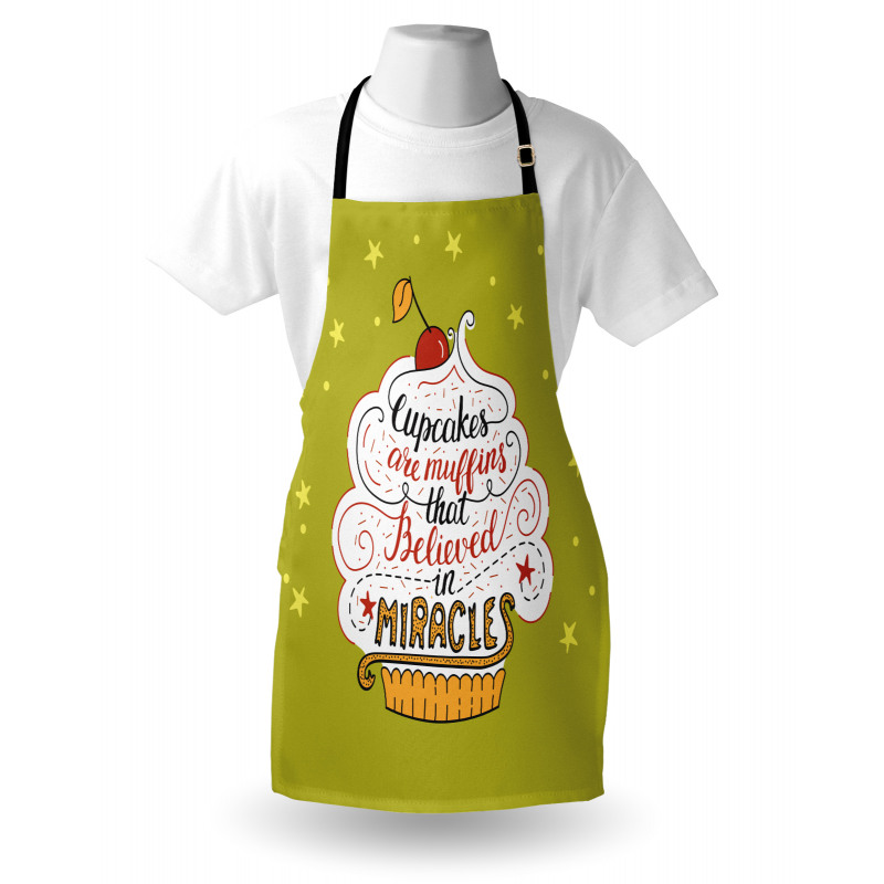 Miracles Lettering Apron