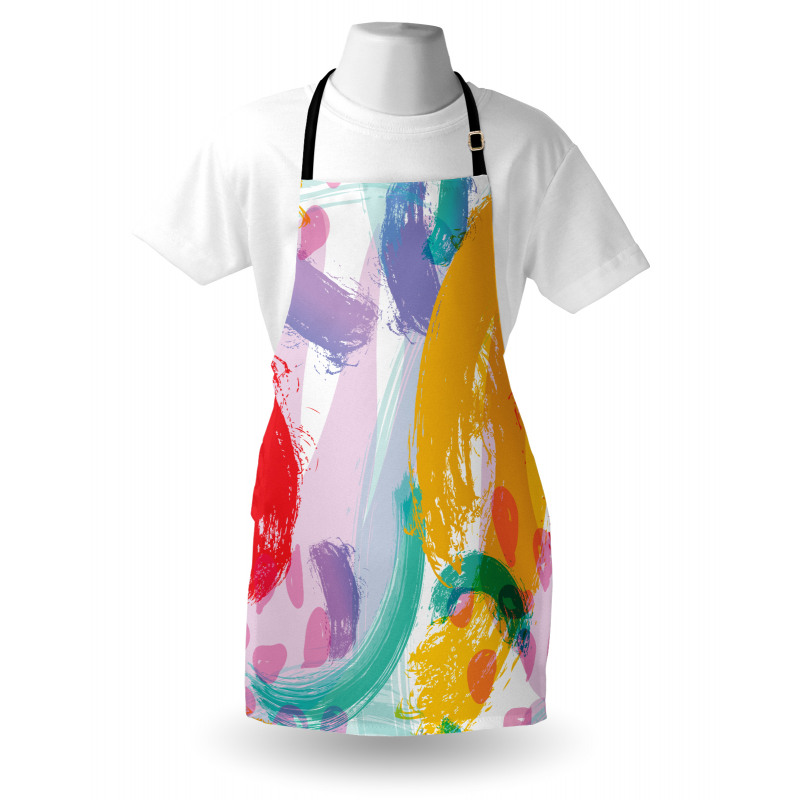 Watercolor Brushstrokes Apron