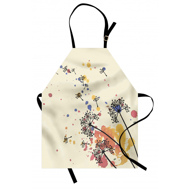 Blowball Seed Color Stain Apron