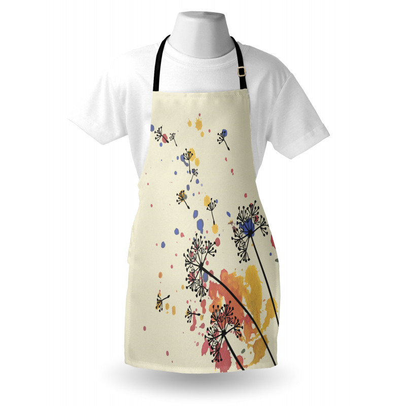 Blowball Seed Color Stain Apron