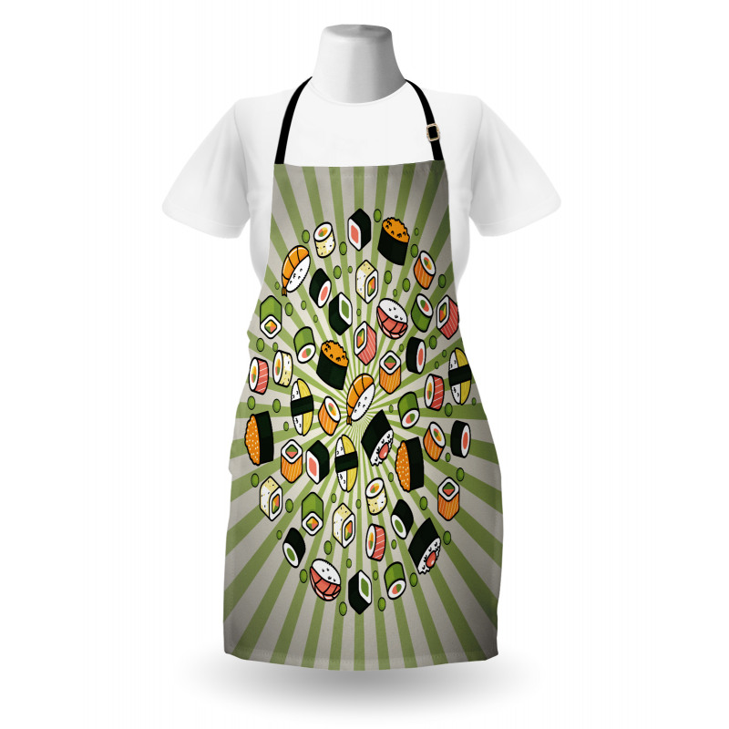 Manga Style Japanese Food Apron