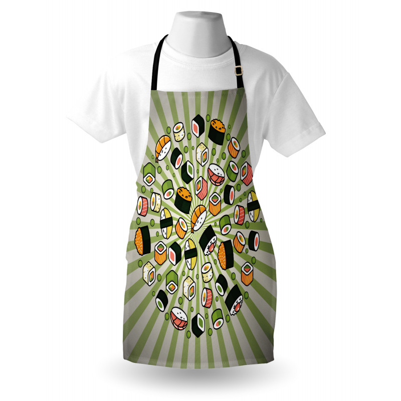 Manga Style Japanese Food Apron