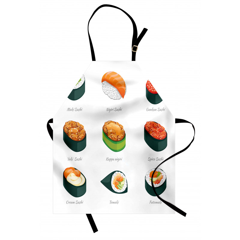 Exotic Japanese Cuisine Apron