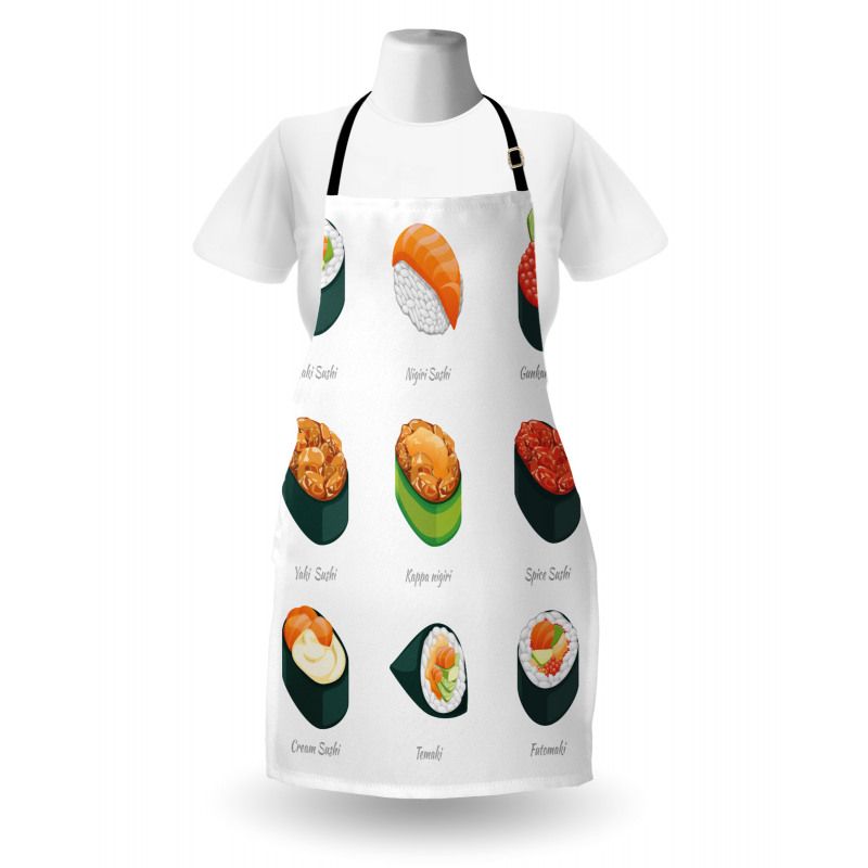 Exotic Japanese Cuisine Apron