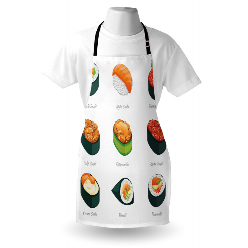 Exotic Japanese Cuisine Apron