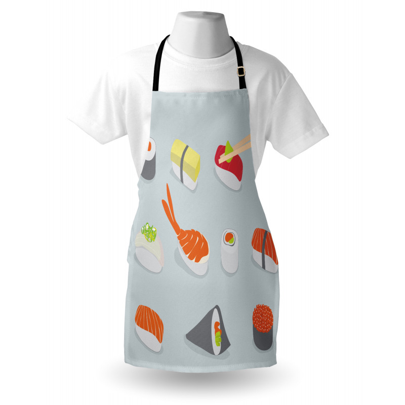 Sea Food Dish Apron