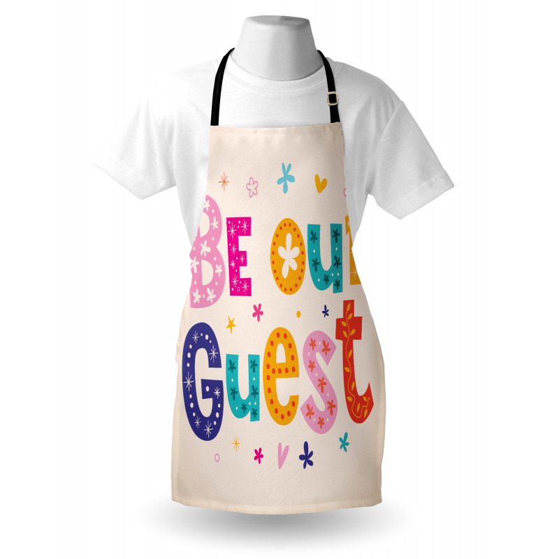 Cheery Colored Letters Apron