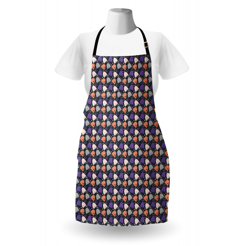 Spooky and Funny Dots Apron