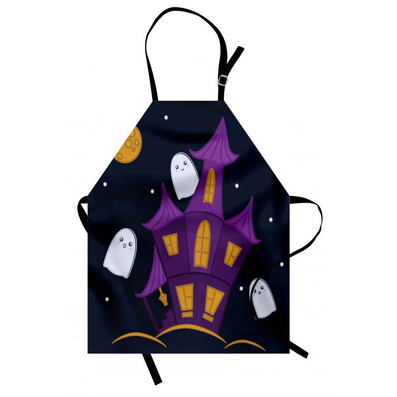 Dark Night and Haunted House Apron