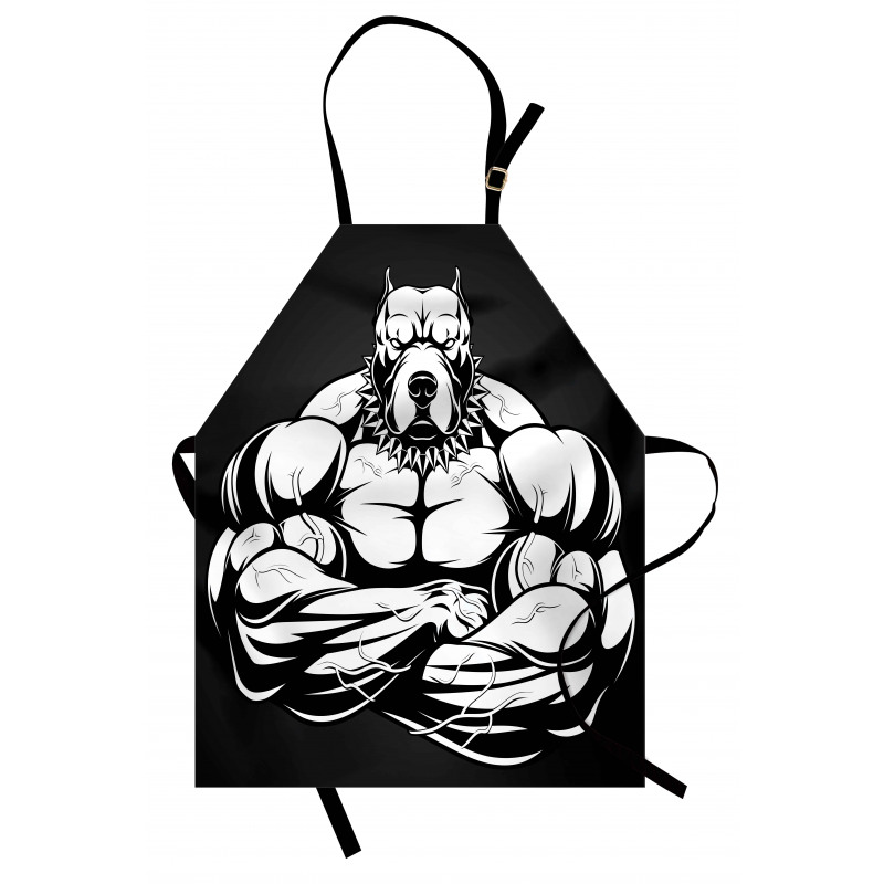 Biceps Bodybuilder Animal Apron