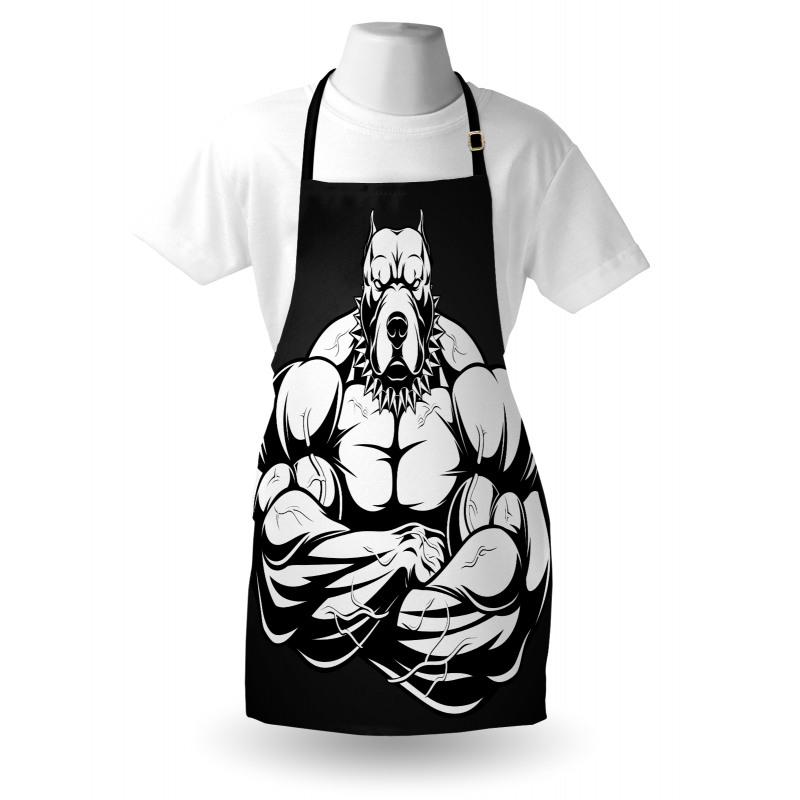 Biceps Bodybuilder Animal Apron