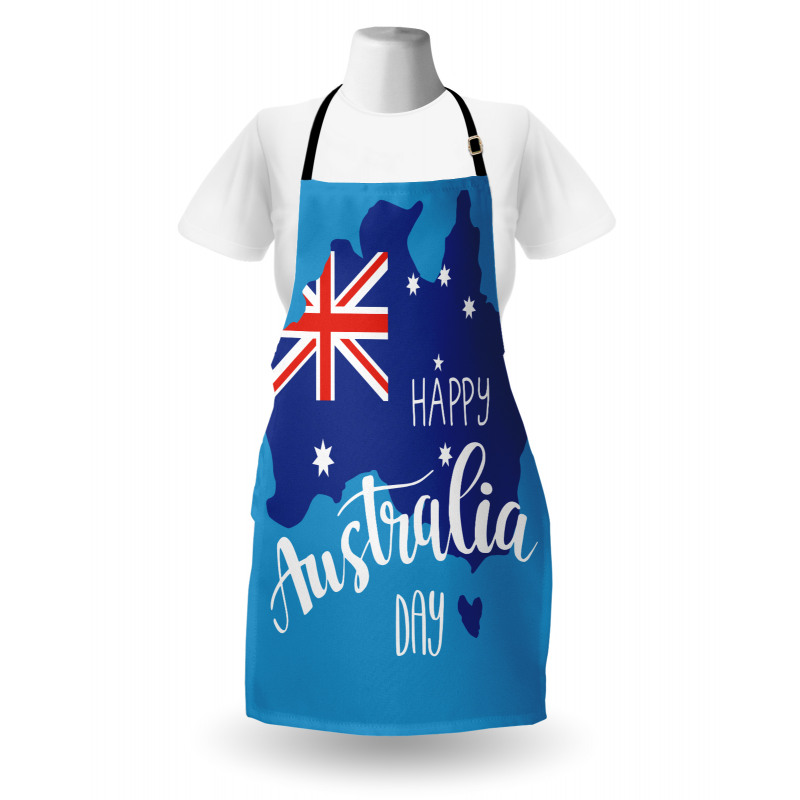 Aussie Day Words Apron