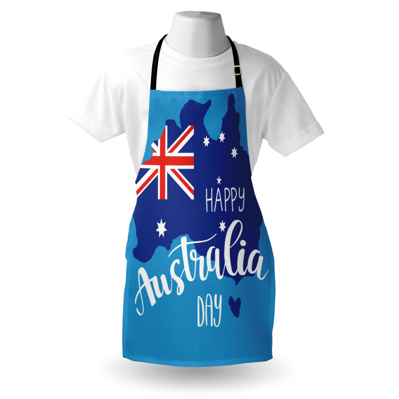 Aussie Day Words Apron