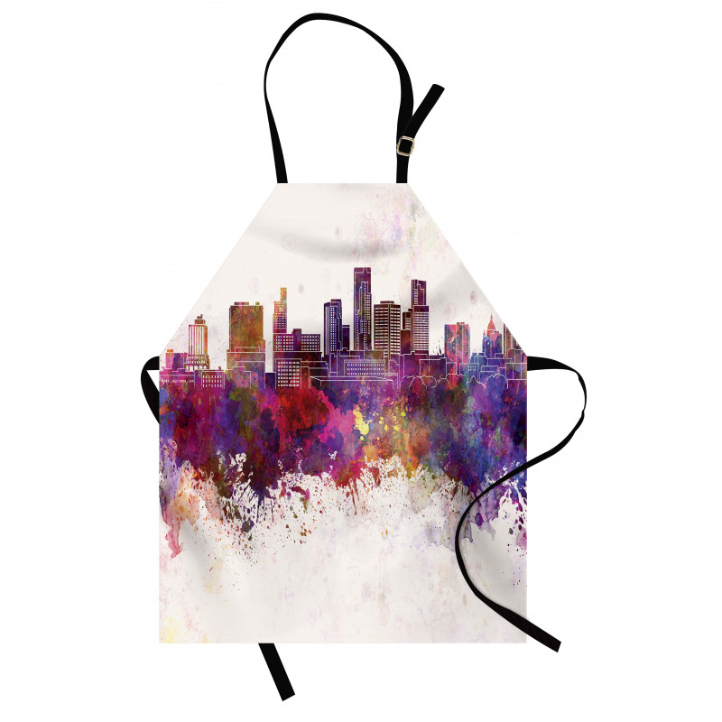 Grunge Splashes Cityview Apron